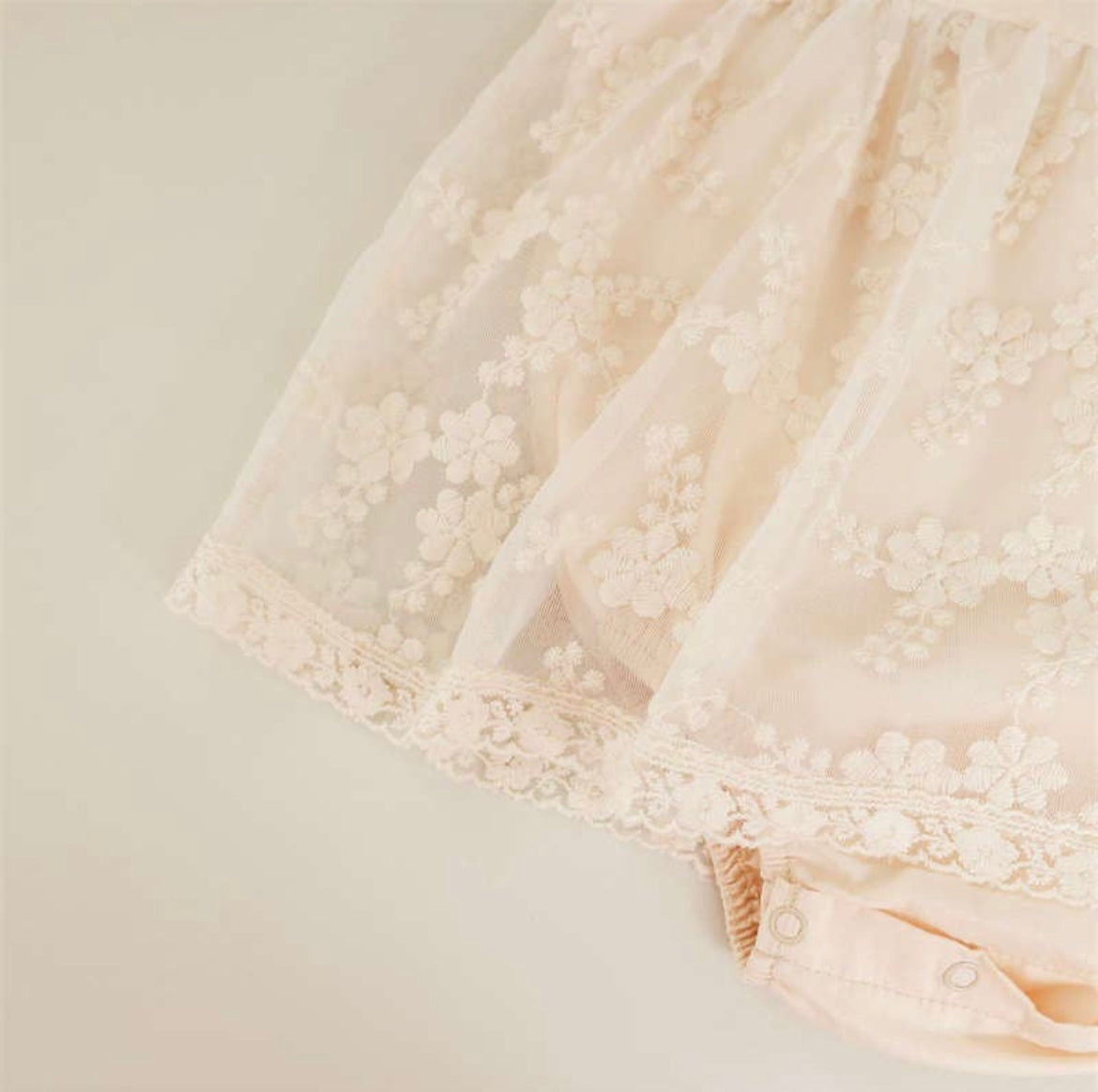 Long Sleeve Lace Romper